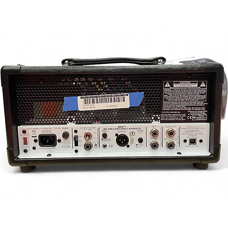 Used Peavey invective.MH Mini 20W Tube Guitar Amp Head