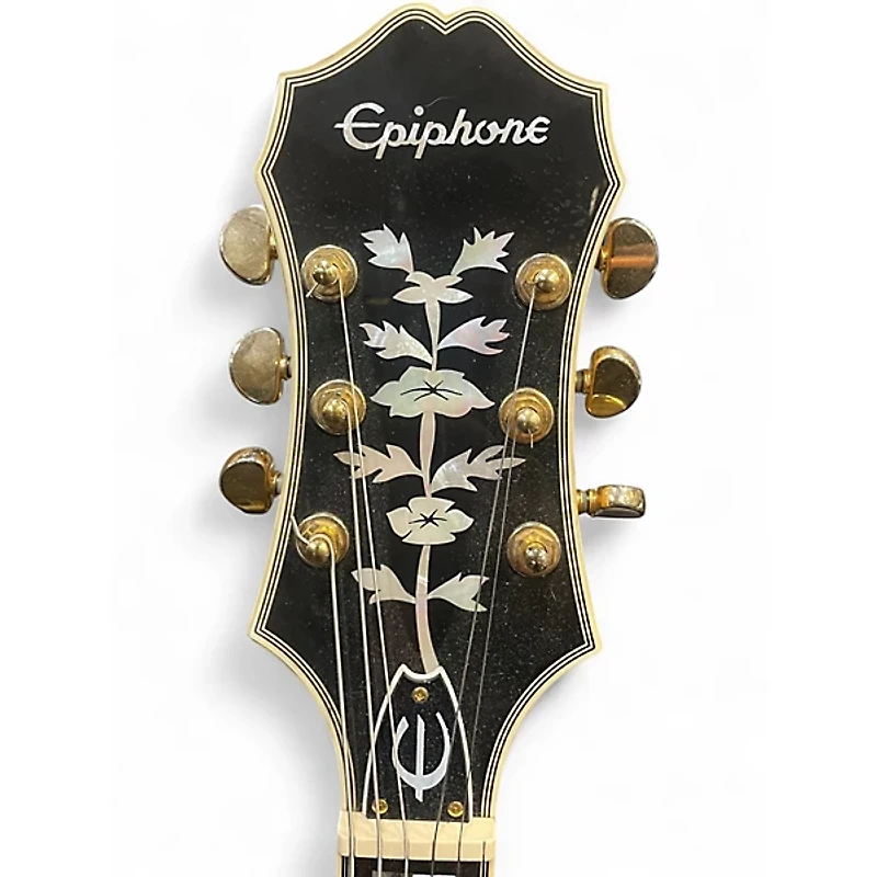 Used Epiphone Sheraton II Natural Hollow Body Electric Guitar