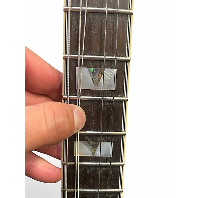 Used Epiphone Sheraton II Natural Hollow Body Electric Guitar