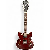 Used Ibanez AS73 Artcore Cherry Hollow Body Electric Guitar