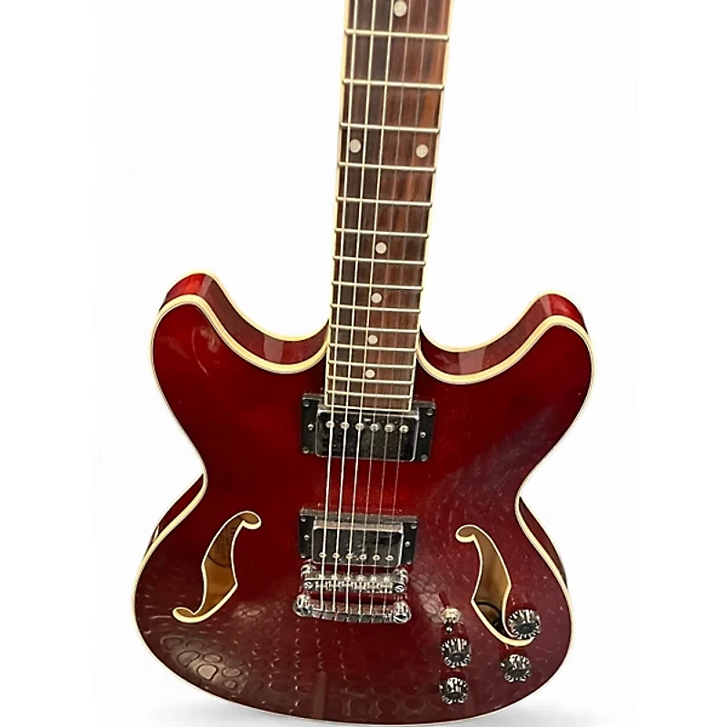 Used Ibanez AS73 Artcore Cherry Hollow Body Electric Guitar