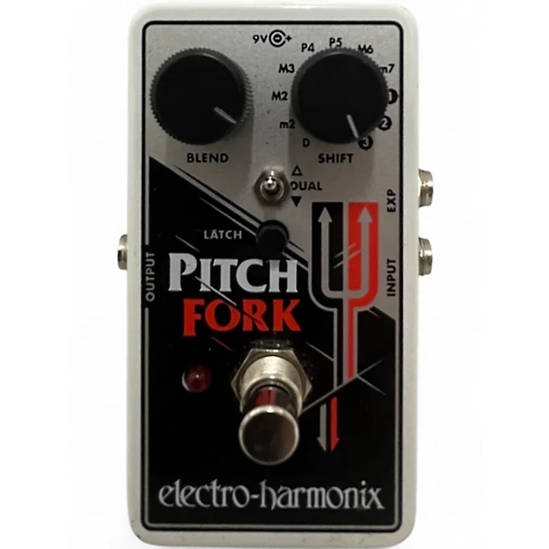 Used Electro-Harmonix Pitch Fork Polyphonic Pitch Shifting Effect Pedal