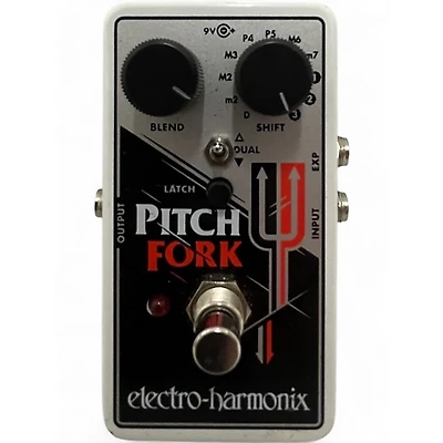 Used Electro-Harmonix Pitch Fork Polyphonic Pitch Shifting Effect Pedal