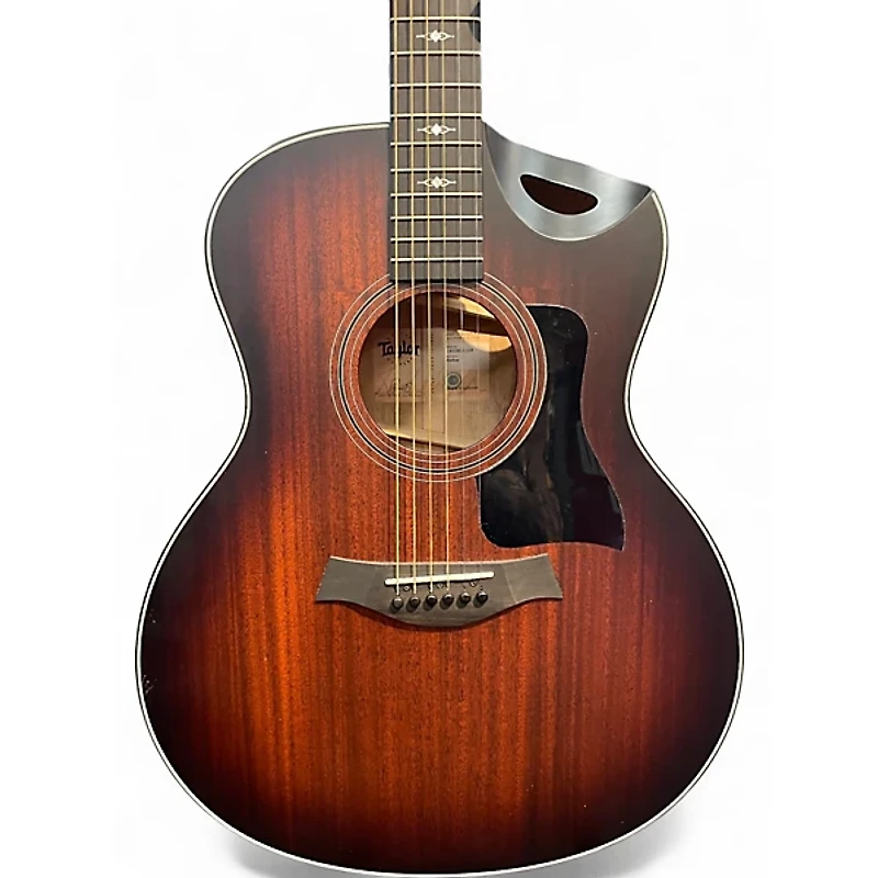 Used Taylor 326ce Shaded Edge Burst Acoustic Electric Guitar