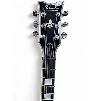 Used Schecter Guitar Research Solo II Custom Trans Black Solid Body Electric Guitar