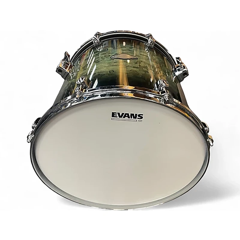 Used TAMA 4 Piece Starclassic Performer MOLTEN STEEL BLUE BURST Drum Kit