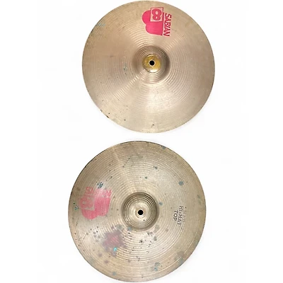 Used SABIAN 14in B8 Hi Hat Pair Cymbal