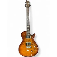 Used PRS 10-Top Singlecut Trem Indian Rosewood Neck Burst Solid Body Electric Guitar