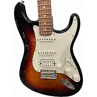 Used Fender Player Stratocaster HSS 3 Tone Sunburst Solid Body Electric Guitar