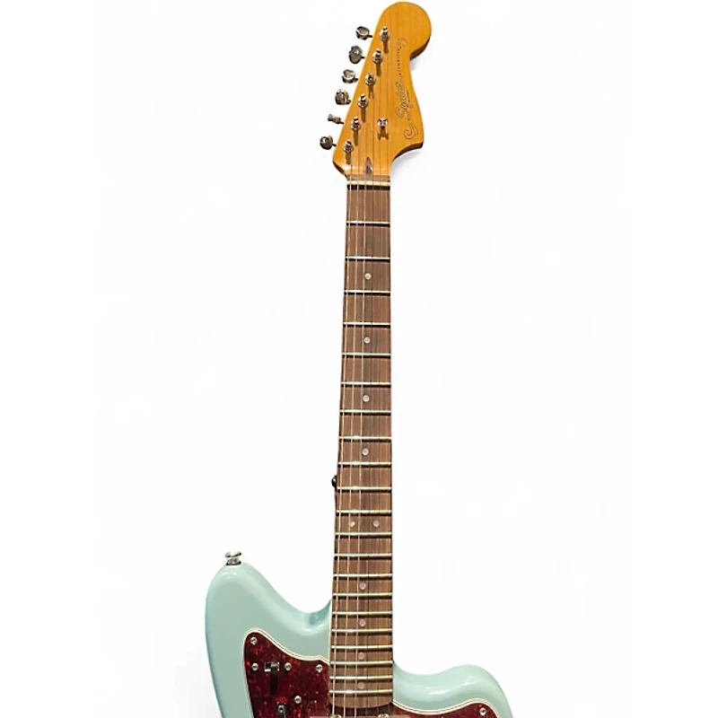 Used Squier Classic Vibe 60s Jazzmaster Daphne Blue Solid Body Electric Guitar