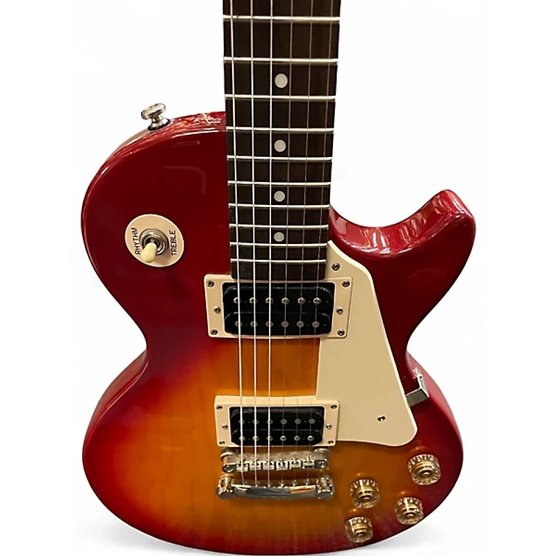 Used Epiphone Les Paul 100 Bolt On Cherry Sunburst Solid Body Electric Guitar