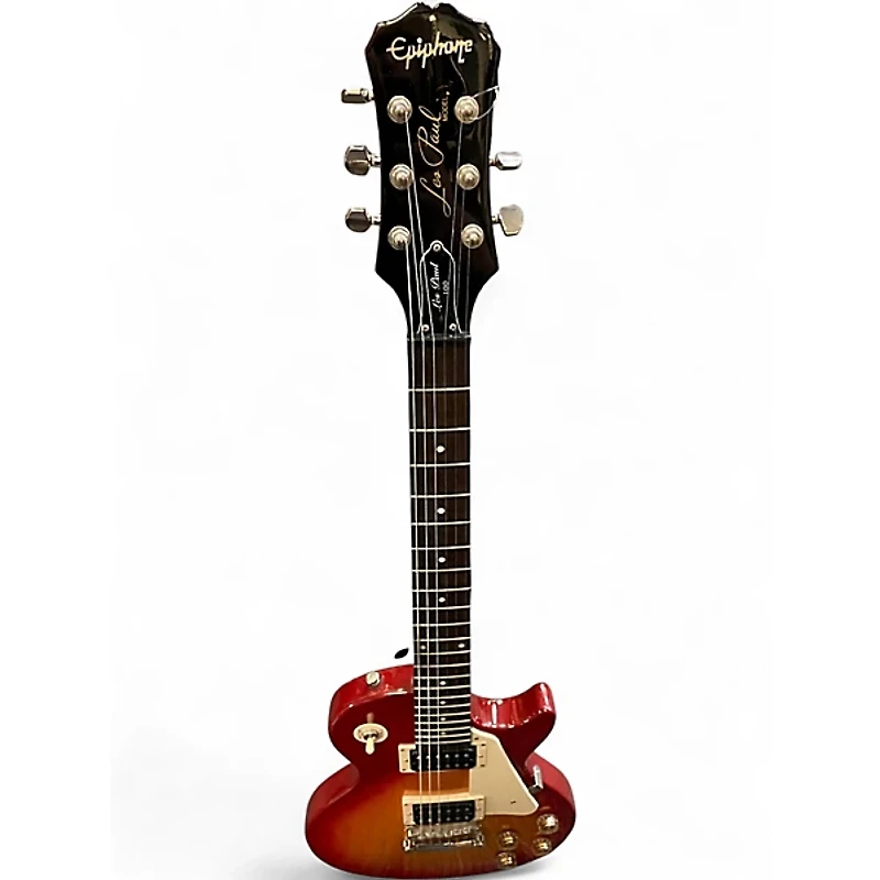 Used Epiphone Les Paul 100 Bolt On Cherry Sunburst Solid Body Electric Guitar