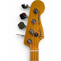 Used Fender American Ultra Precision Bass Pearl White Electric Bass Guitar