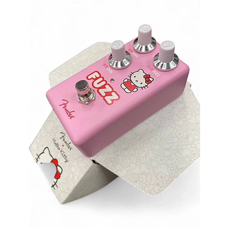 Used Fender HELLO KITTY FUZZ Effect Pedal