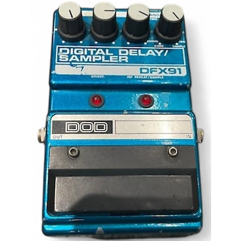 Used DOD DFX91 Digital Delay Effect Pedal