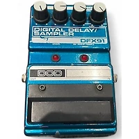 Used DOD DFX91 Digital Delay Effect Pedal