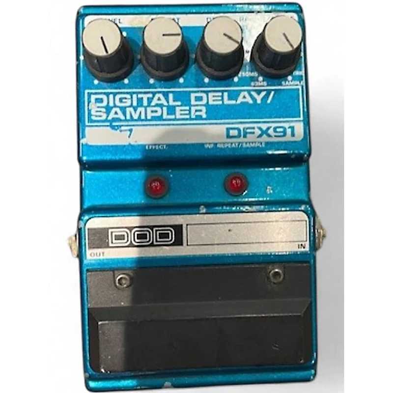 Used DOD DFX91 Digital Delay Effect Pedal