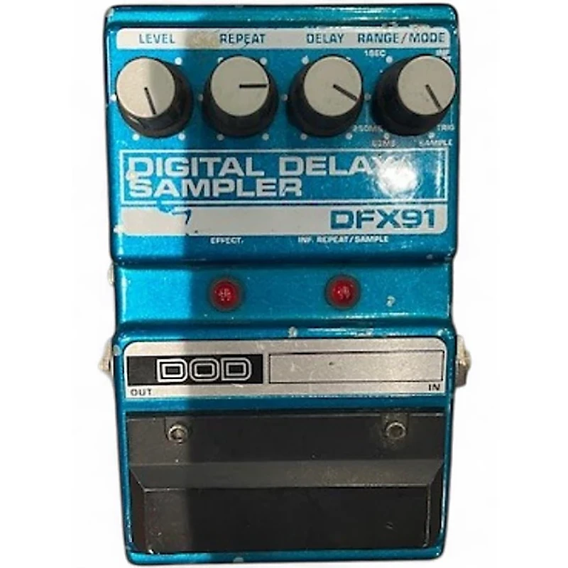 Used DOD DFX91 Digital Delay Effect Pedal