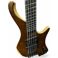 Used Ibanez EHB1265MS Natural Mocha Electric Bass Guitar