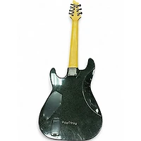 Used Schecter Guitar Research Damien Elite 7 Black Solid Body Electric Guitar