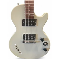 Used Epiphone Les Paul 100 Bolt On White Solid Body Electric Guitar