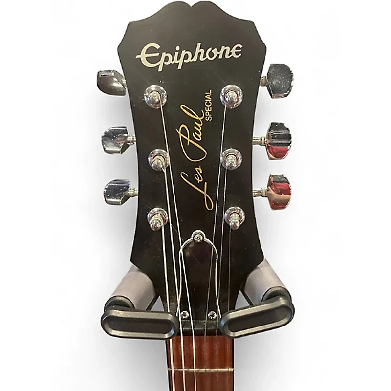 Used Epiphone Les Paul 100 Bolt On White Solid Body Electric Guitar