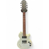 Used Epiphone Les Paul 100 Bolt On White Solid Body Electric Guitar