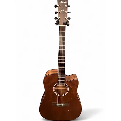 Used Ibanez AW54CE Natural Acoustic Electric Guitar