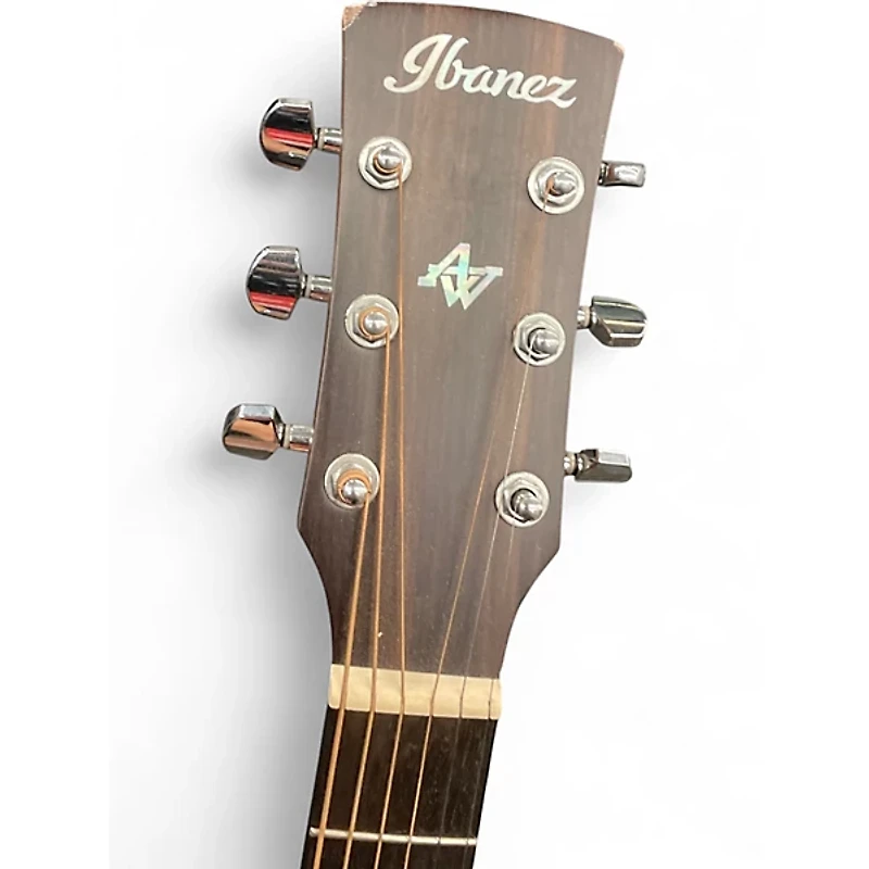 Used Ibanez AW54CE Natural Acoustic Electric Guitar
