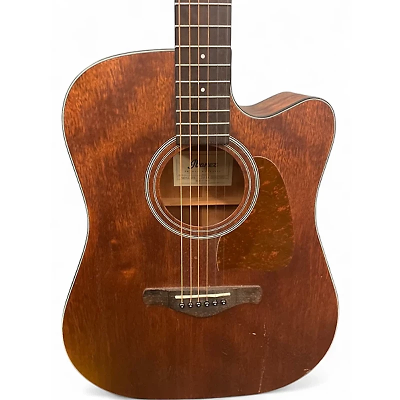 Used Ibanez AW54CE Natural Acoustic Electric Guitar