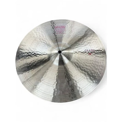 Used Paiste 16in 2002 Crash Cymbal