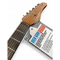 Used Schecter Guitar Research DIAMOND SERIES NICK JOHNSTON ATOMIC Green Solid Body Electric Guitar