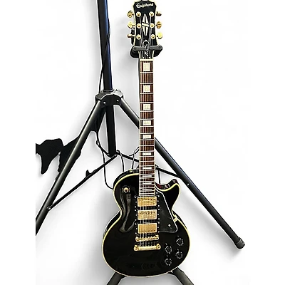 Used Epiphone Les Paul Black Beauty Black Solid Body Electric Guitar