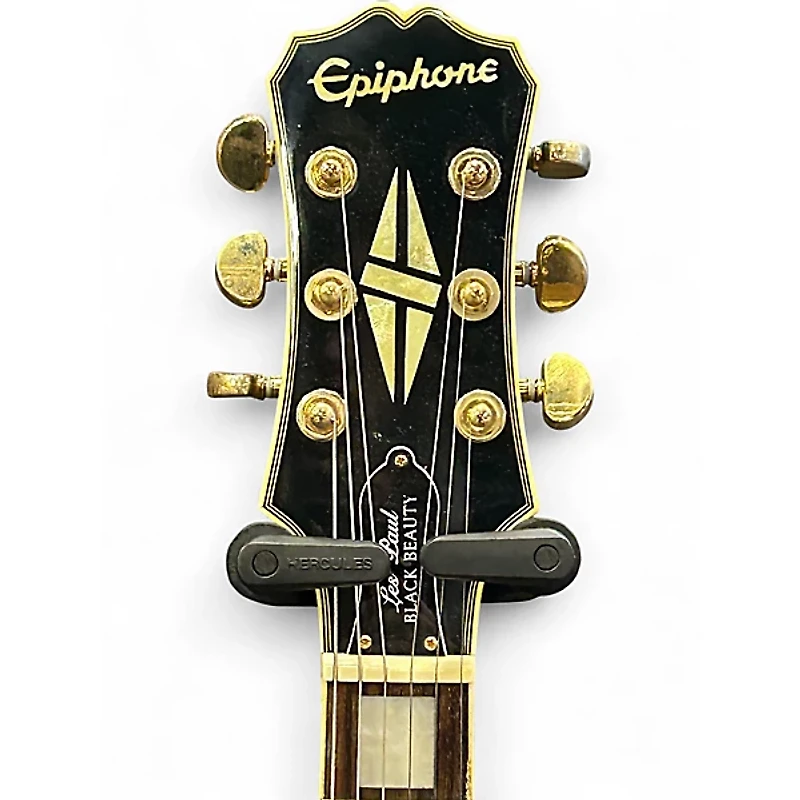 Used Epiphone Les Paul Black Beauty Black Solid Body Electric Guitar