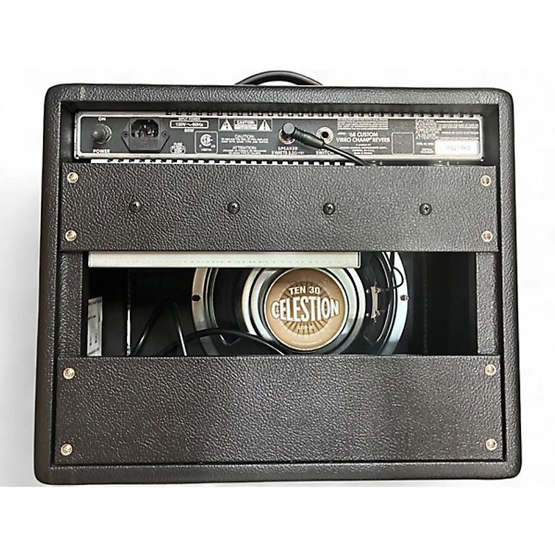 Used Fender '68 Custom Vibro Champ Reverb-Amp Tube Guitar Combo Amp