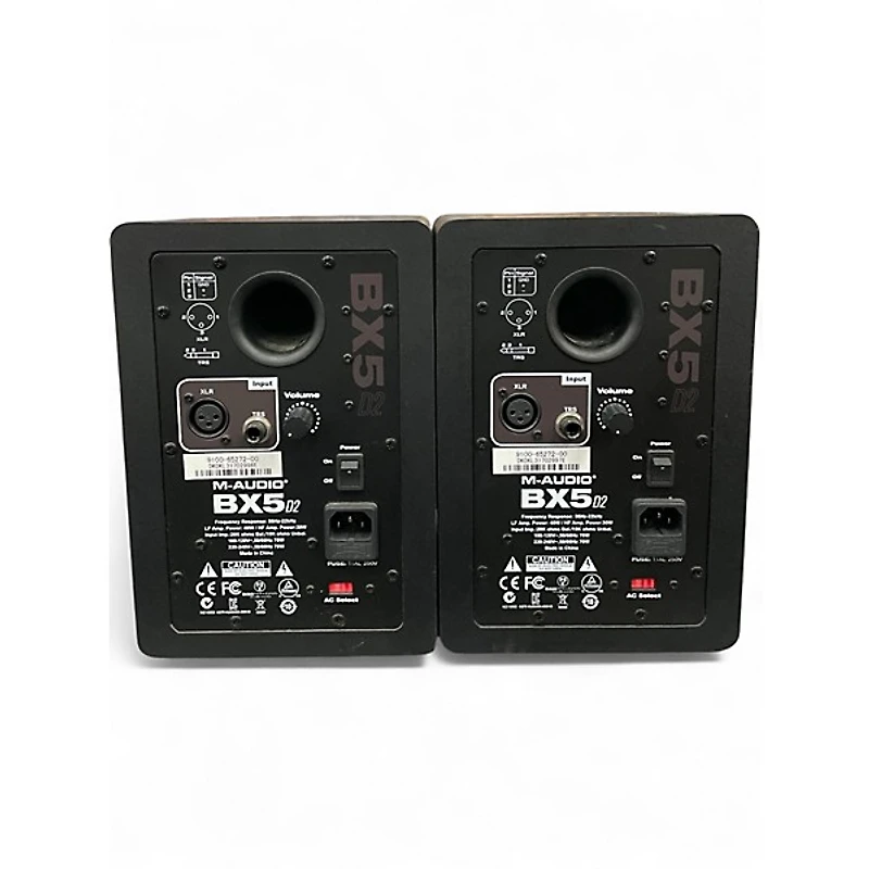 Used M-Audio BX5 D2 Pair Powered Monitor