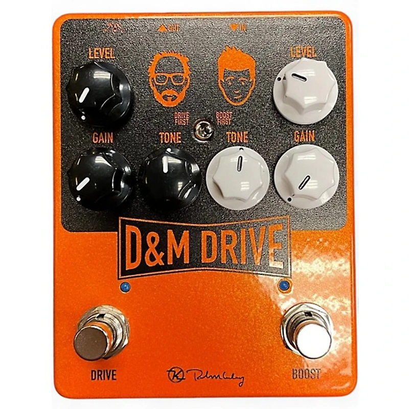 Used Keeley D&M DRIVE Effect Pedal
