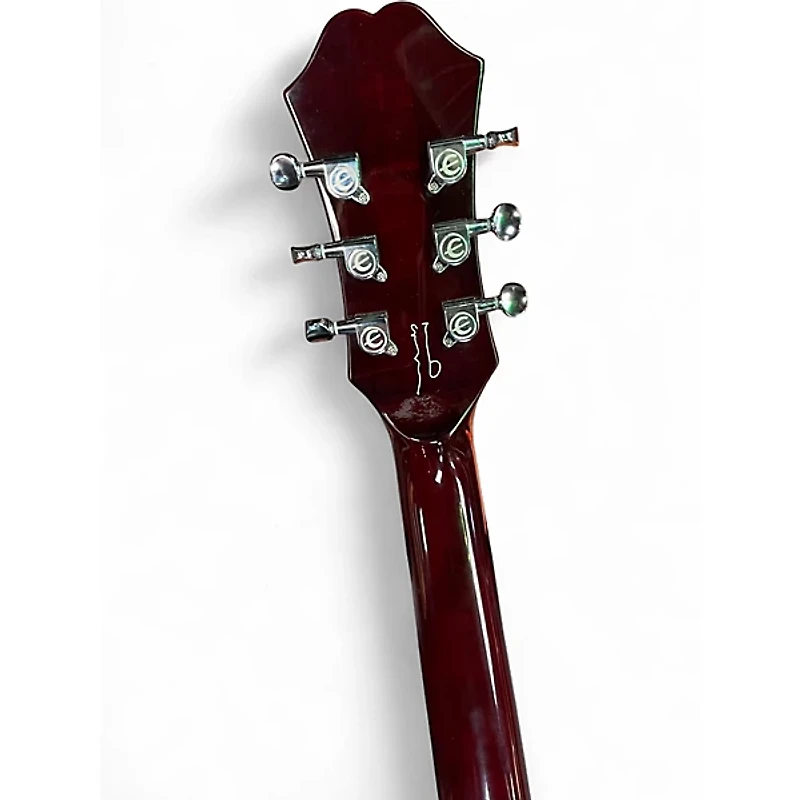 Used Epiphone Noel Gallagher Riviera Wine Red Hollow Body Electric Guitar