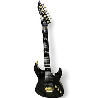 Used ESP LTD KH602 Kirk Hammett Signature Black Solid Body Electric Guitar