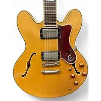 Used Epiphone Sheraton Blonde Hollow Body Electric Guitar