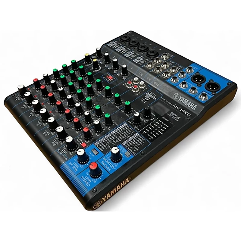 Used Yamaha MG10XU 10 Channel Mixer with Effects Unpowered Mixer
