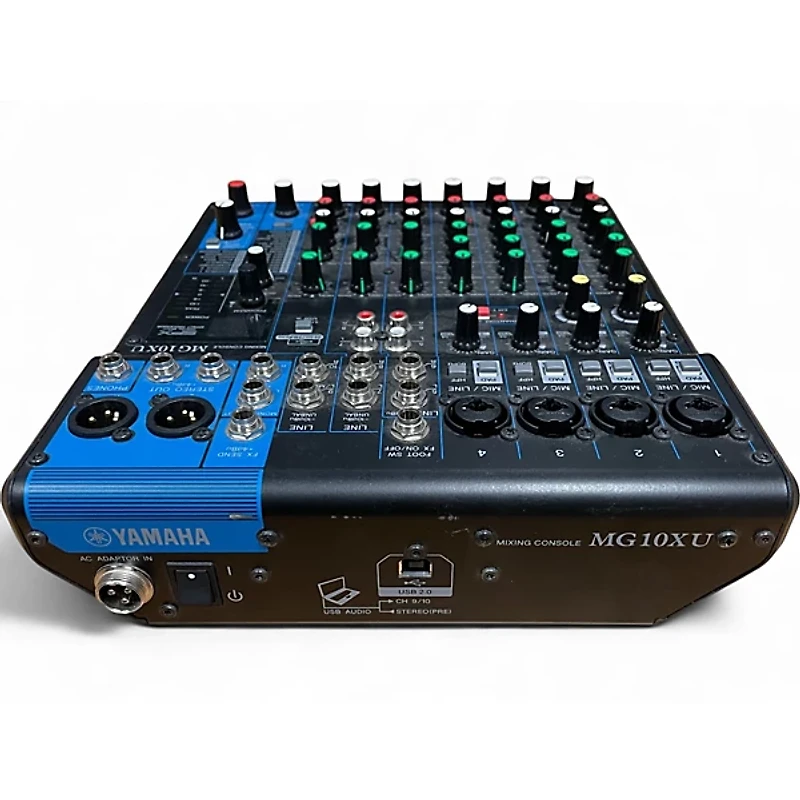 Used Yamaha MG10XU 10 Channel Mixer with Effects Unpowered Mixer