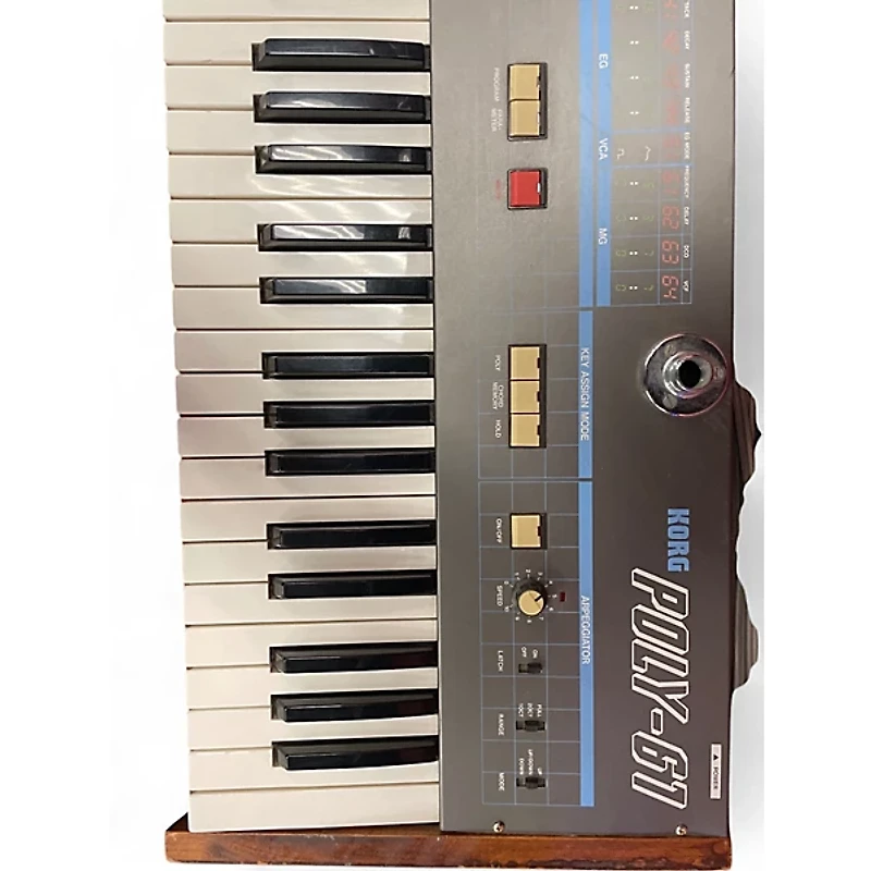Used KORG Poly 61 Synthesizer