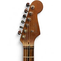 Used Fender American Acoustasonic Jazzmaster Tobacco Sunburst Acoustic Electric Guitar