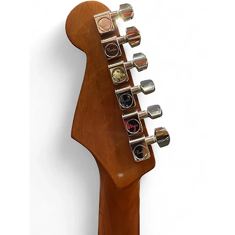 Used Fender American Acoustasonic Jazzmaster Tobacco Sunburst Acoustic Electric Guitar