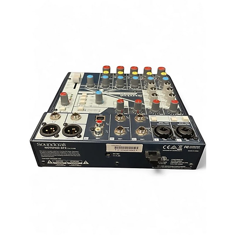 Used Soundcraft Notepad-8FX Unpowered Mixer
