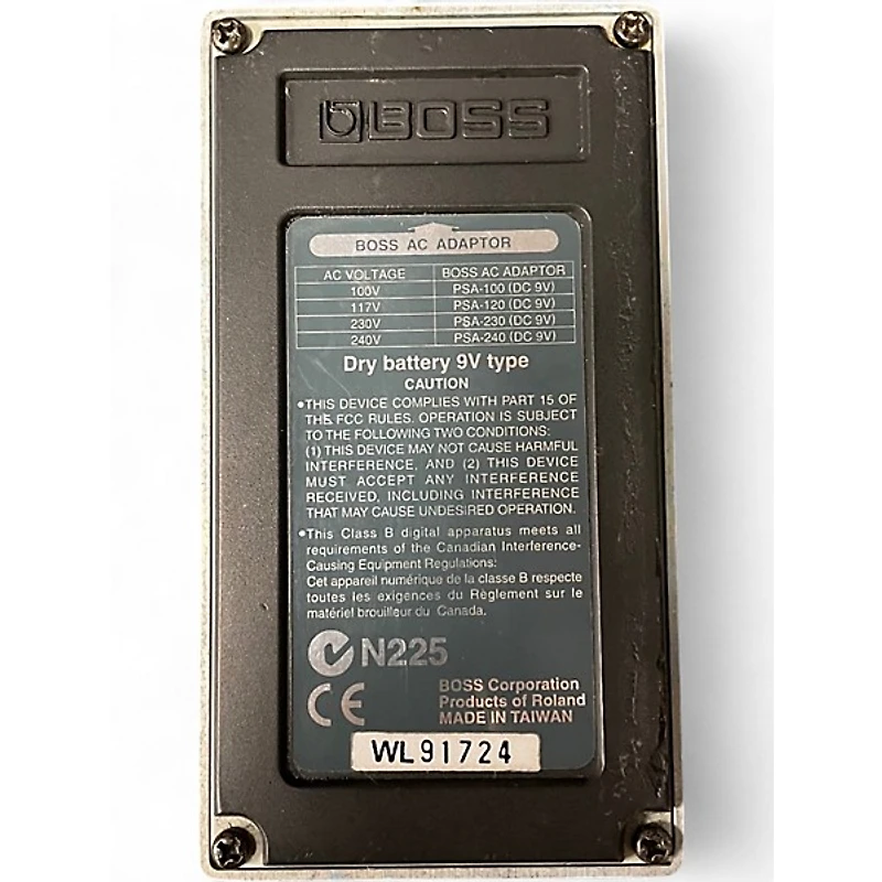 Used BOSS MT2 Metal Zone Distortion Effect Pedal