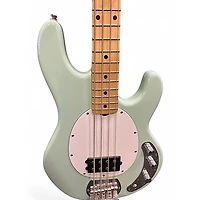 Used Sterling by Music Man Sub 4 Mint Green Electric Bass Guitar