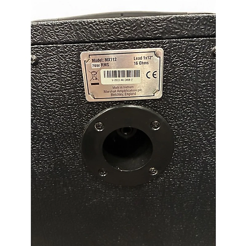 Used Marshall MX112 1X12 Guitar Cabinet