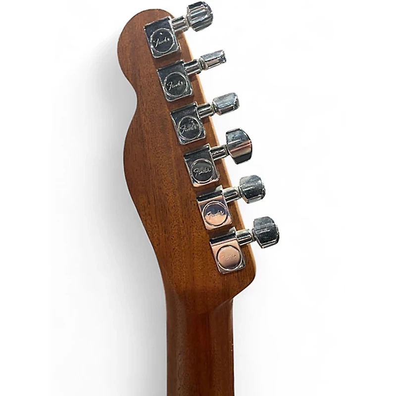 Used Fender American Acoustasonic Stratocaster Black Acoustic Electric Guitar